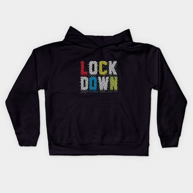 lockdown Kids Hoodie by sharukhdesign